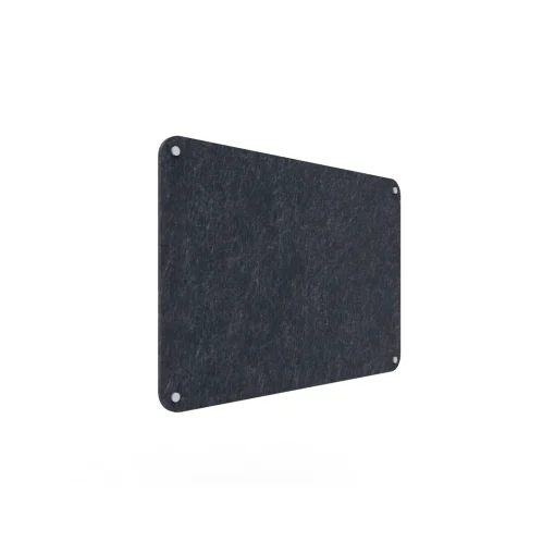Acouline frameless acoustic pinboard, 900mm W x 600mm H, Lake