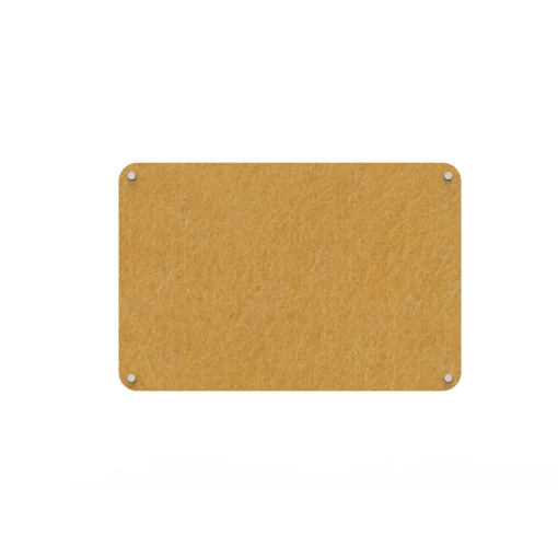 Acouline frameless acoustic pinboard, 900mm W x 600mm H, Reed
