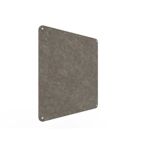 Acouline frameless acoustic pinboard, 900mm W x 900mm H, Drift