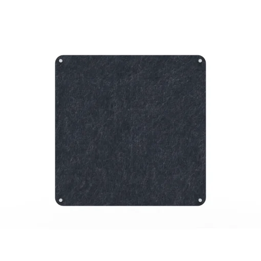 Acouline frameless acoustic pinboard, 900mm W x 900mm H, Lake