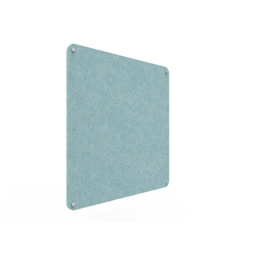 Acouline frameless acoustic pinboard, 900mm W x 900mm H, Stream