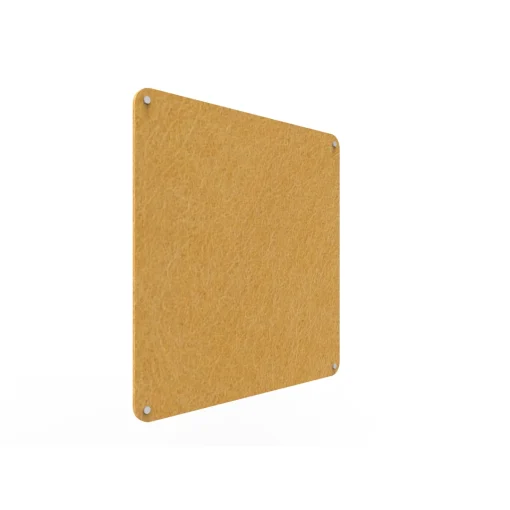 Acouline frameless acoustic pinboard, 900mm W x 900mm H, Reed
